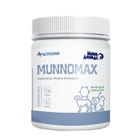 Munnomax Nutrisana Suplemento Mineral Cães/Gatos 80g