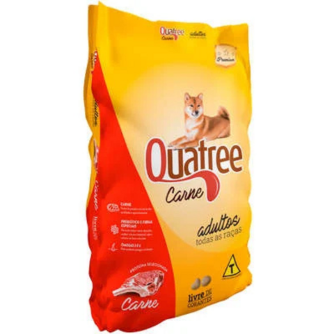 Ração Quatree Carne Pra Cães Adultos 20Kg
