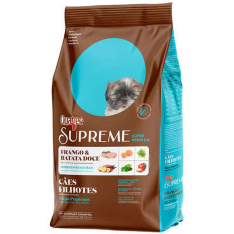 Ração Quatree Supreme Cães Filhotes Raças Pequenas 1Kg