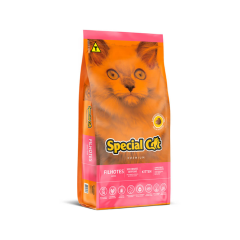 Ração Special Cat Premium Pra Gatos Filhotes 10,1Kg