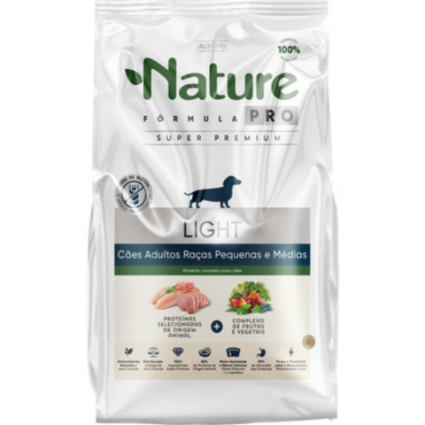 Ração Alinutri Fórmula Pro Light 12Kg Cães Pequenos/Médios