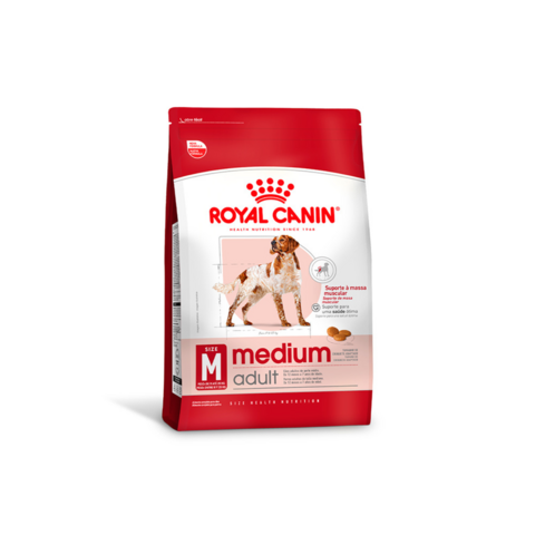 Ração Royal Canin 12Kg Pra Cães Adultos de Porte Médio