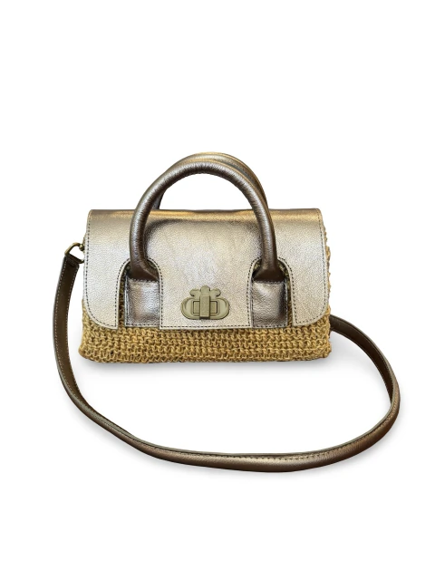 Bolsa Clementina metal Mini