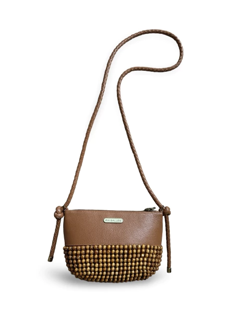 Carteira Lúcia madeira P