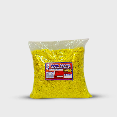 Farinha Temperada Sabor Costelinha C/ Limão