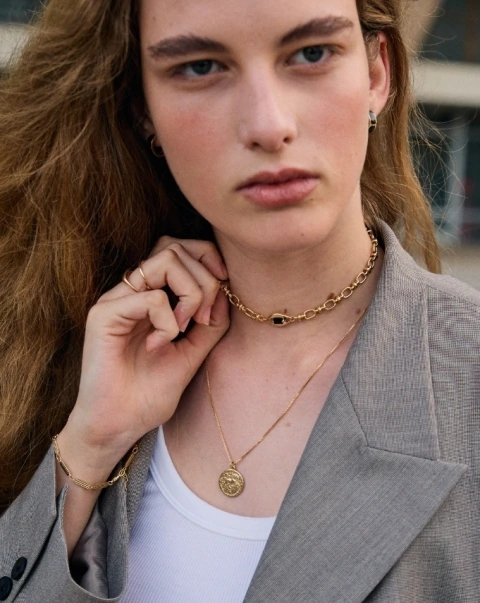 Chocker Acaso com Pedra Natural