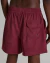 Short Cotelê Vinho