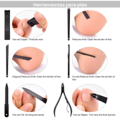 SET DE MANICURA Y PEDICURA