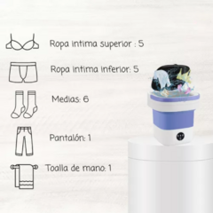 LAVADORA PLEGABLE 11 LITROS en internet