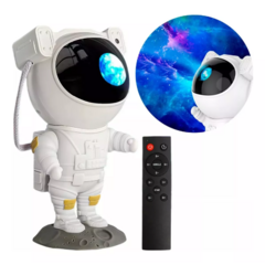 Lampara astronauta proyector de galaxias + Luz de Escritorio 3D Mapamundi de REGALO - Sonycom