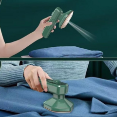 Plancha Vapor Verde + Percha Organizadora + Gancho Plastico x5 - comprar online