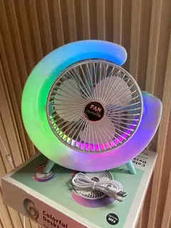 Lampara ventilador de escritorio - comprar online