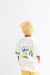 Camiseta Infantil Oversized Off White Brasil | 100% Algodão Penteado | Unissex – Coleção Cápsula Brasil - comprar online