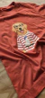 Camiseta Infantil DOG CLUB | Algodão 100% | Unissex Terracota na internet