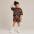 Conjunto Infantil Malha Estampada floral