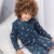 Pijama Infantil Moletom Flanelado Unissex Galáxia