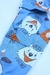 Imagem do Calça Cargo Infantil Estampada Azul
