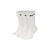 Meia Nike Training 3 Pares Alto Branco Unissex - comprar online
