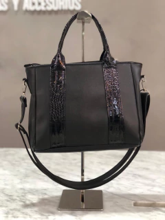 Cartera morral Amira negro - Athenea bags