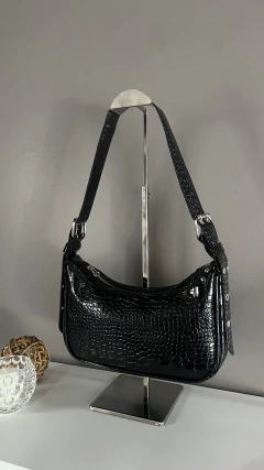 Mini Bag Baguette croco - tienda online