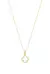 COLAR COM PINGENTE DE TREVO CRISTAL
