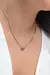 Gargantilha Riviera Feminina Oval Banhada a Ouro | Alexandrita - Boutique Brutas