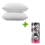 Travesseiro de Silicone Bambu Lavavel 70x50cm + Agua Danese De Brinde
