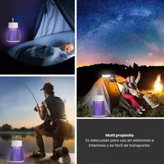 Pack 2 Lampara UV Mata Mosquito + cargador USB| Envio Gratis!