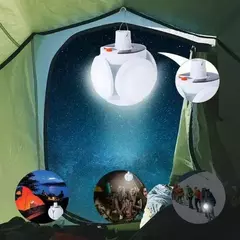 FOCO LED 2 EN 1 PLEGABLE, RECARGABLE USD Y SOLAR - comprar online