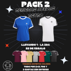 PACK 2 REMERAS RETRO ADIDAS ORIGINALS™