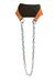 Cinturon de cuero super ancho para belt squat con cadena - tienda online