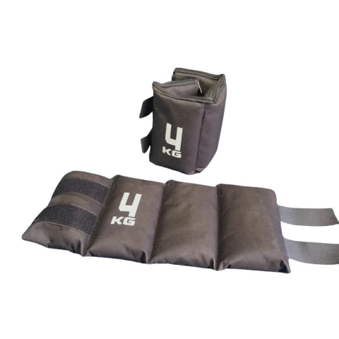 Tobillera con peso 4kg c/u precio por par - comprar online