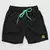 Bermuda Menino Nylon Preto