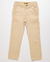Calça Menino Sport Chic Sarja Areia