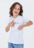 Camiseta Básica Menino Branco - comprar online