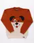 Suéter Menino Lã Bicolor Dog Ferrugem - comprar online