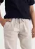 Calça Menino Jogger Sarja Areia - comprar online