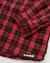 Camisa Menino Flanela Xadrez Vermelho na internet