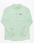 Camisa Menino Martingale com Bolso Verde