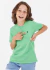 Camiseta Básica Menino Verde Fresh