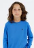 Camiseta Básica Manga Longa Masculina Atomic Blue na internet