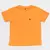 Camiseta Menino Básica Laranja