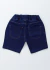 Bermuda Jeans Jogger Menino Lavação Escura - loja online