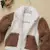 Jaqueta Menino Bomber Pelo Off com Caramelo - comprar online