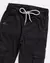 Calça Jogger Sarja Cargo Menino Preto - comprar online