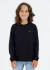 Camiseta Básica Manga Longa Masculina Preto - loja online