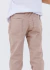 Calça Jogger Sarja Tipo Malha Bege Menino