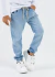 Calça Jogger Jeans Tipo Malha Masculina - comprar online