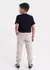 Calça Menino Jogger Sarja Areia - loja online