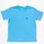 Camiseta Menino Básica Azul Oceano